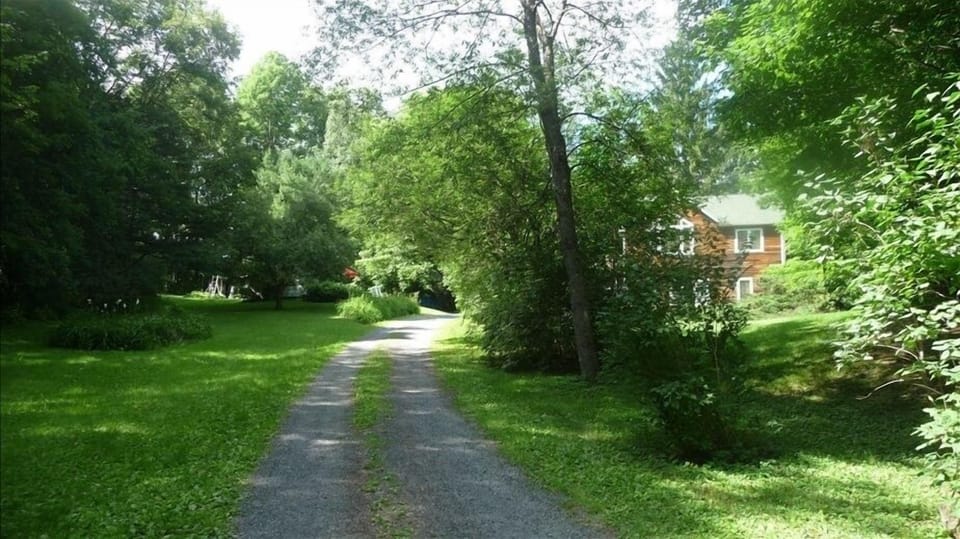 Privacy is yours: driveway to house and gardens. Enjoy natures' peace and quiet.