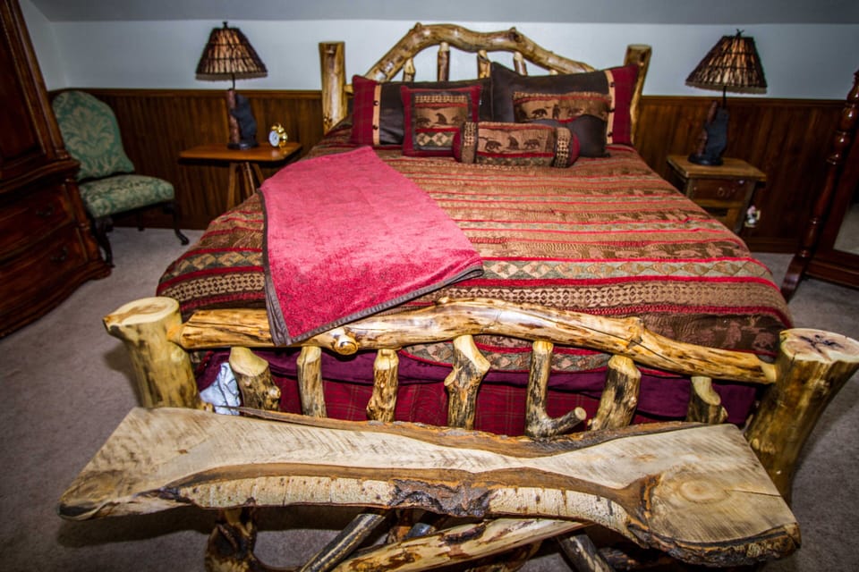 Master bedroom on top floor
