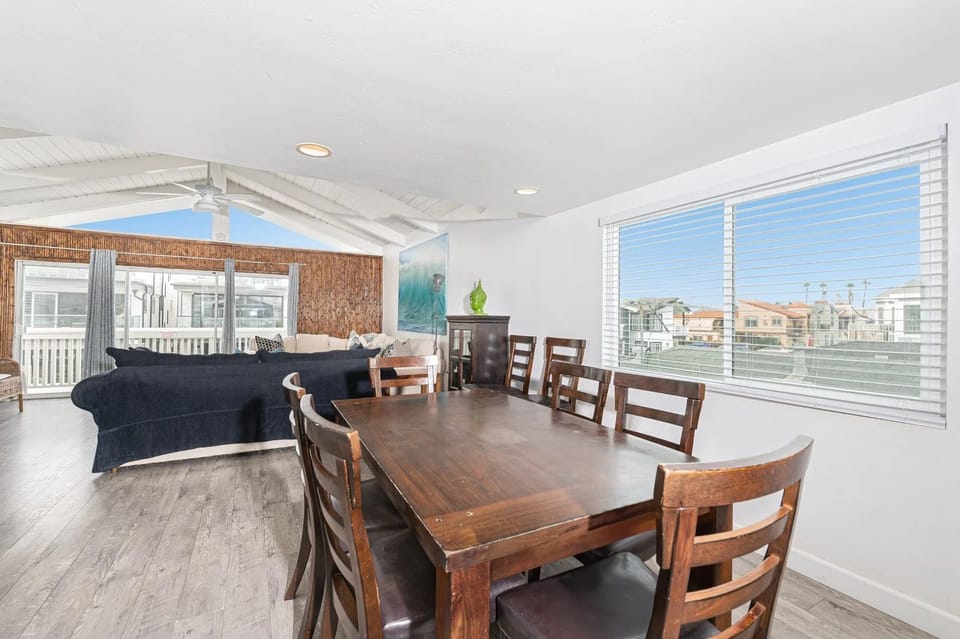 Perfect headquarters for family meals, game nights and good conversation.
                