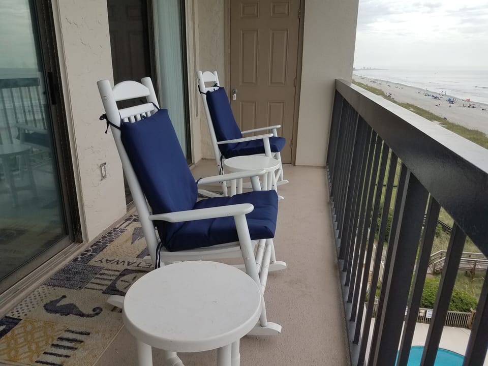 Rock the day away on Balcony