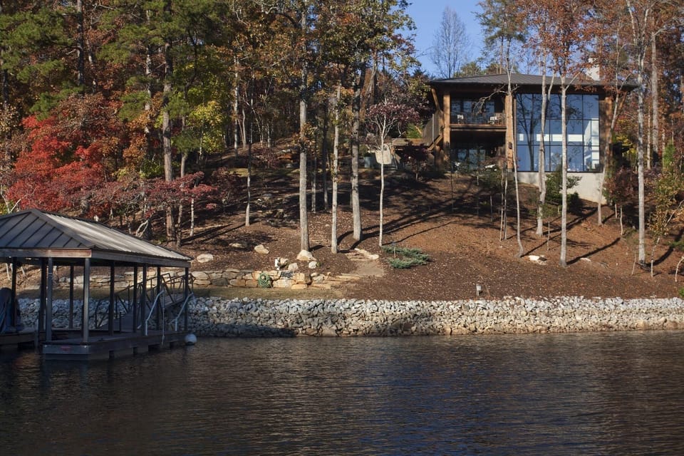 View from the lake