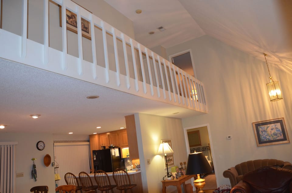 Upstairs
