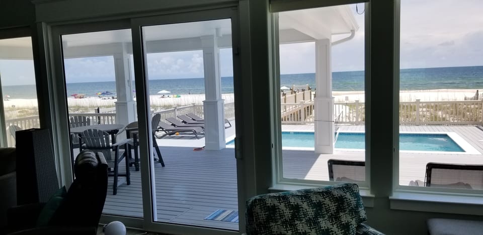 View from great room