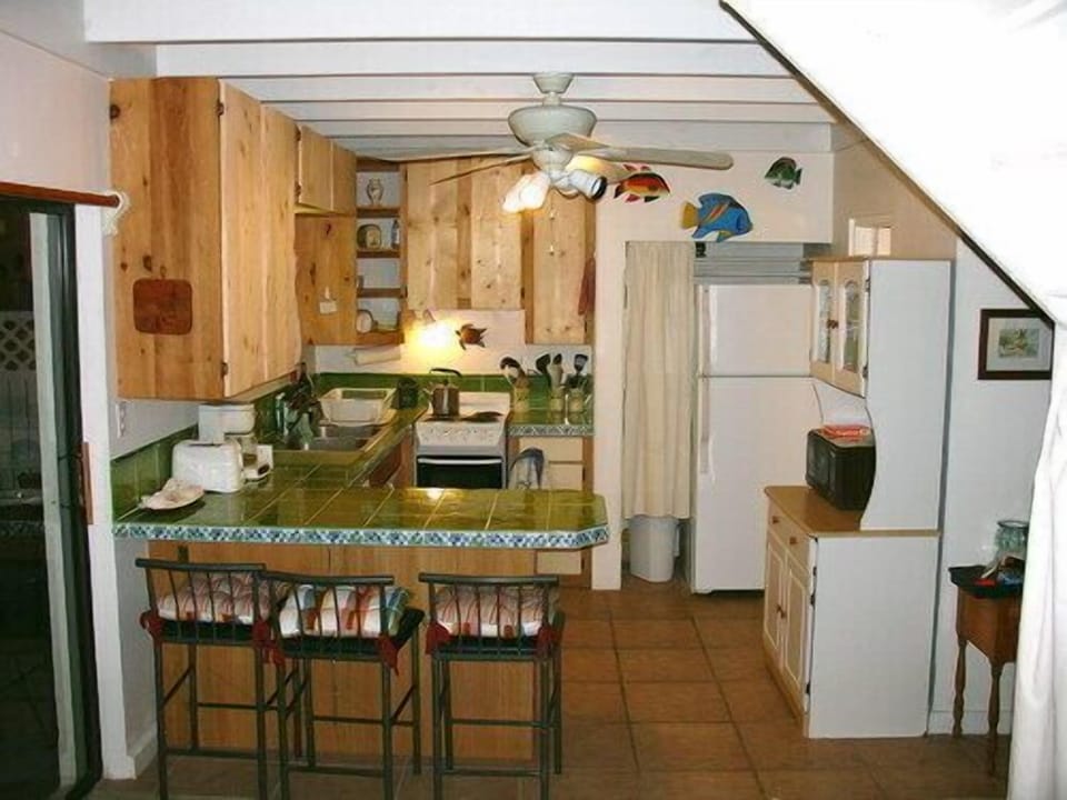 Kitchen with Bar Stools