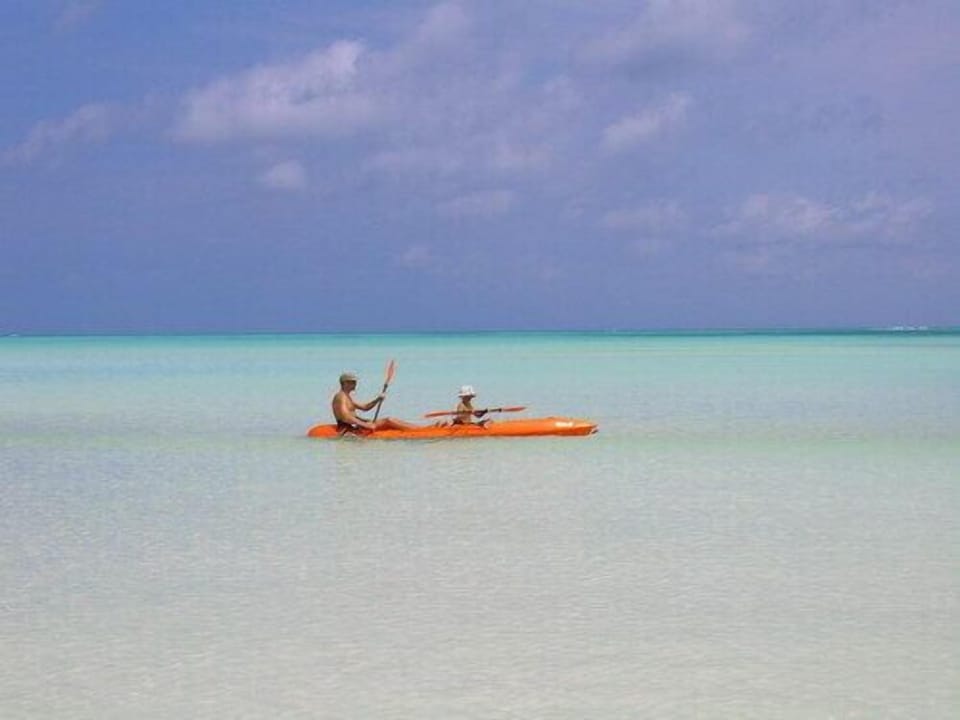 Kayaking out front