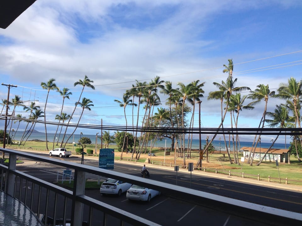 view from the living room, on a typical Maui day