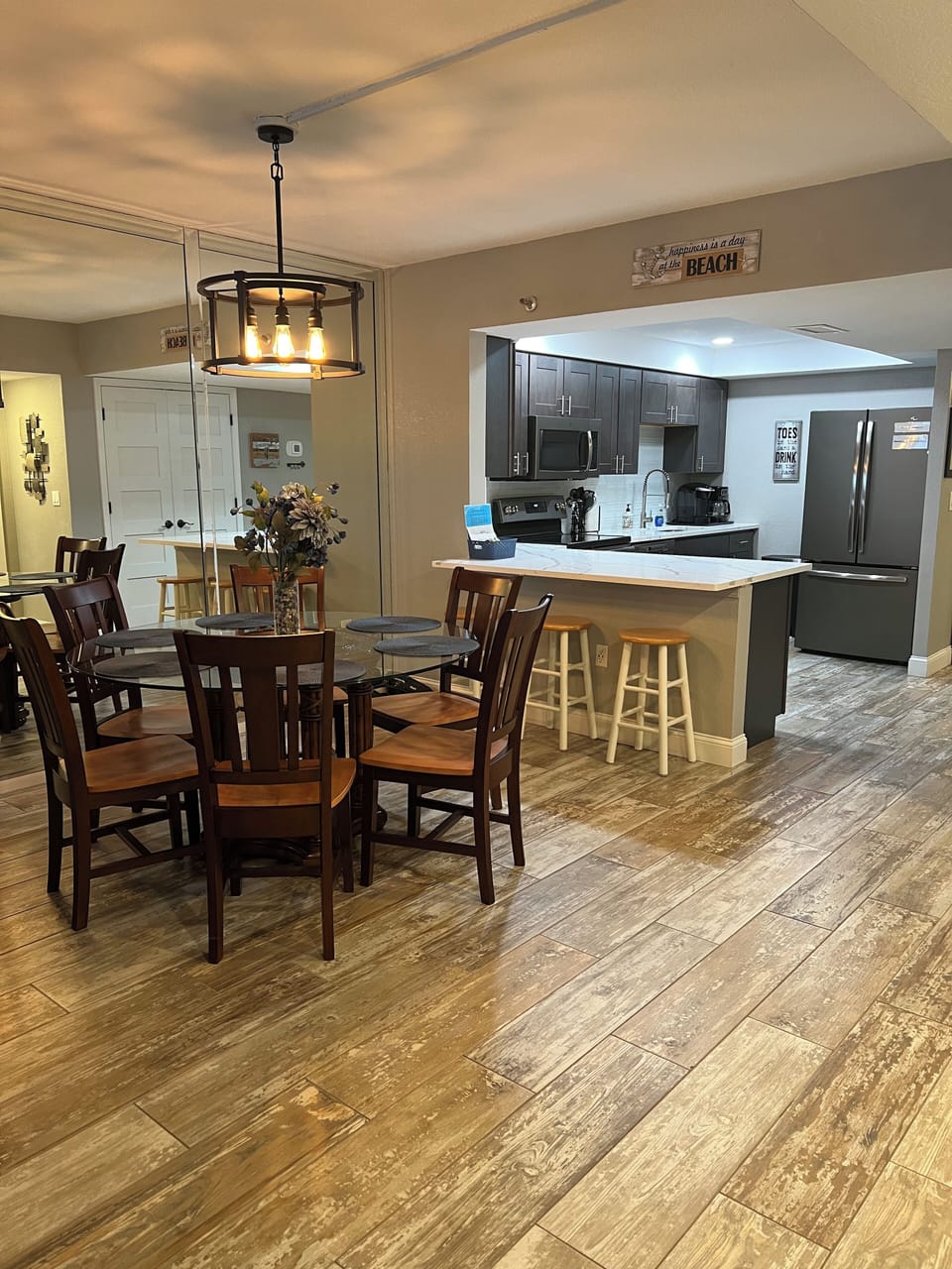 Dining area and Kitchen