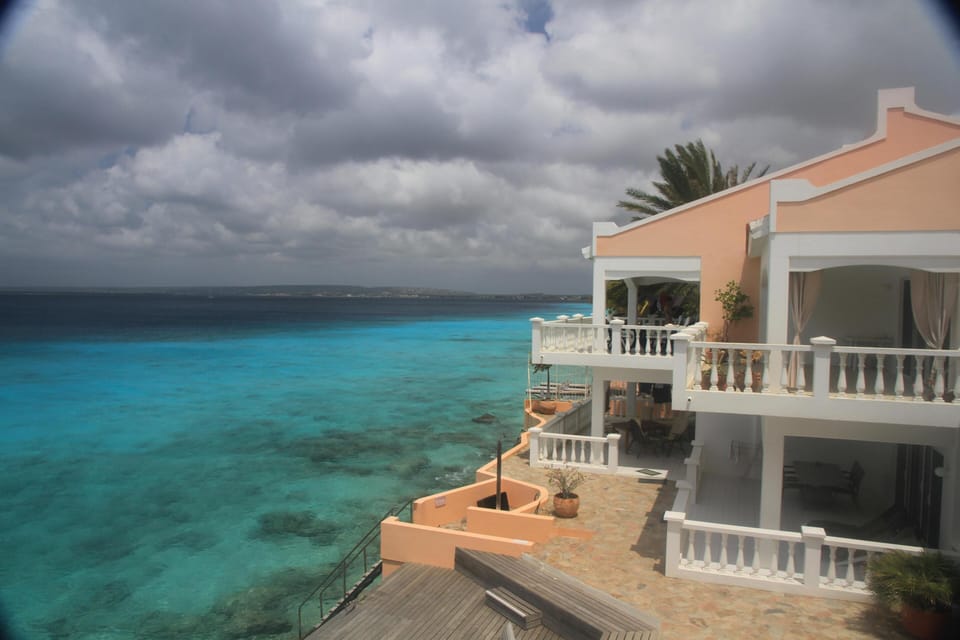 Stairs to the ocean