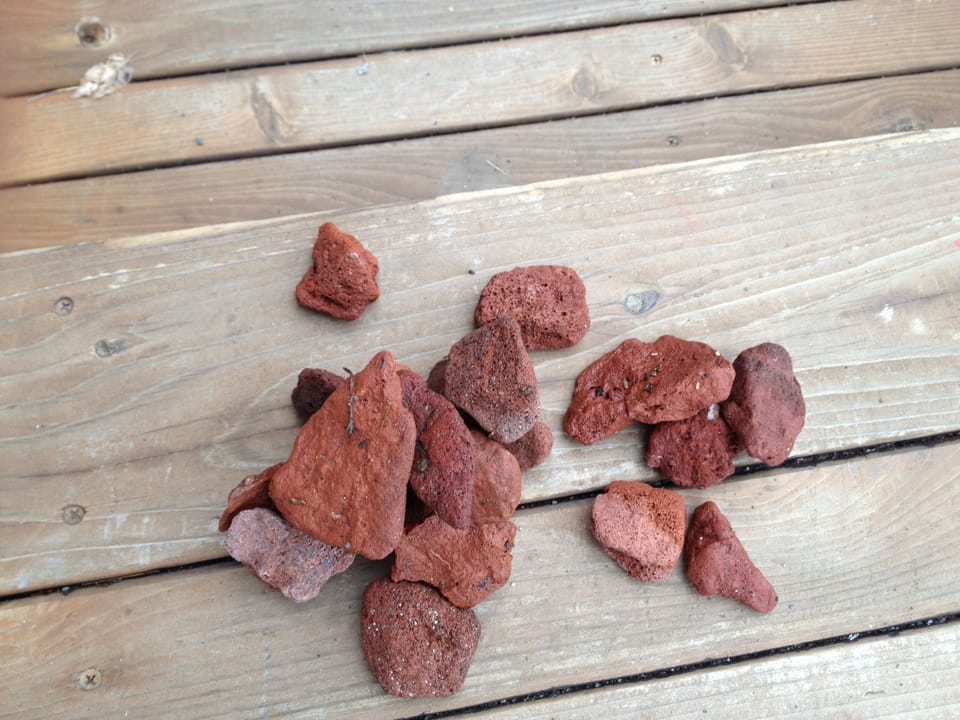 Lava Rocks From Beach