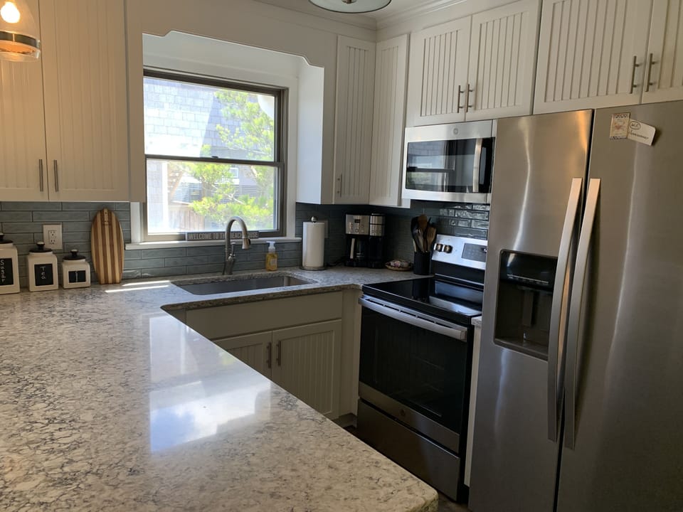 Newly renovated kitchen