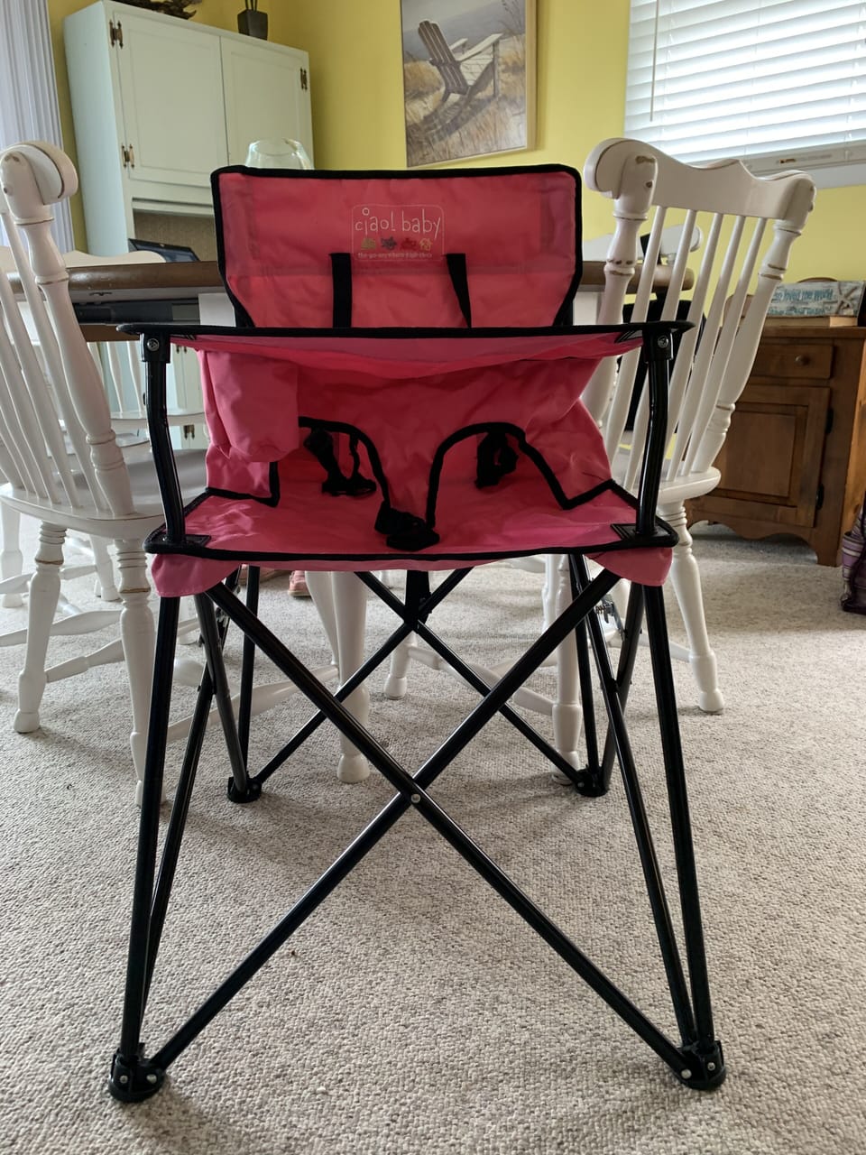High chair available upon request