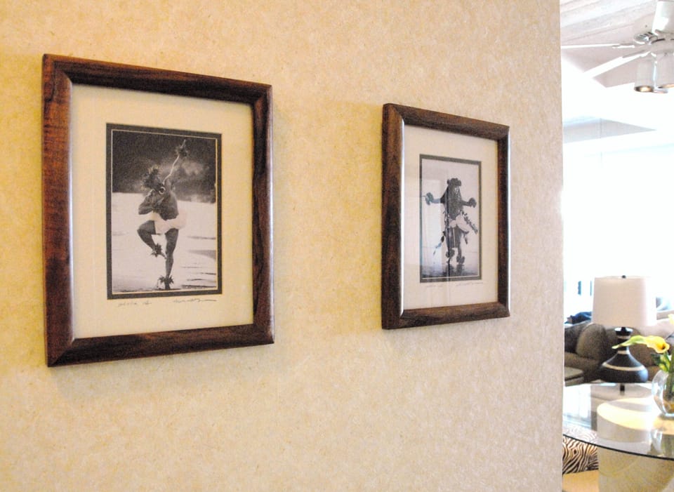 Room full of beautiful Hawaiian arts    