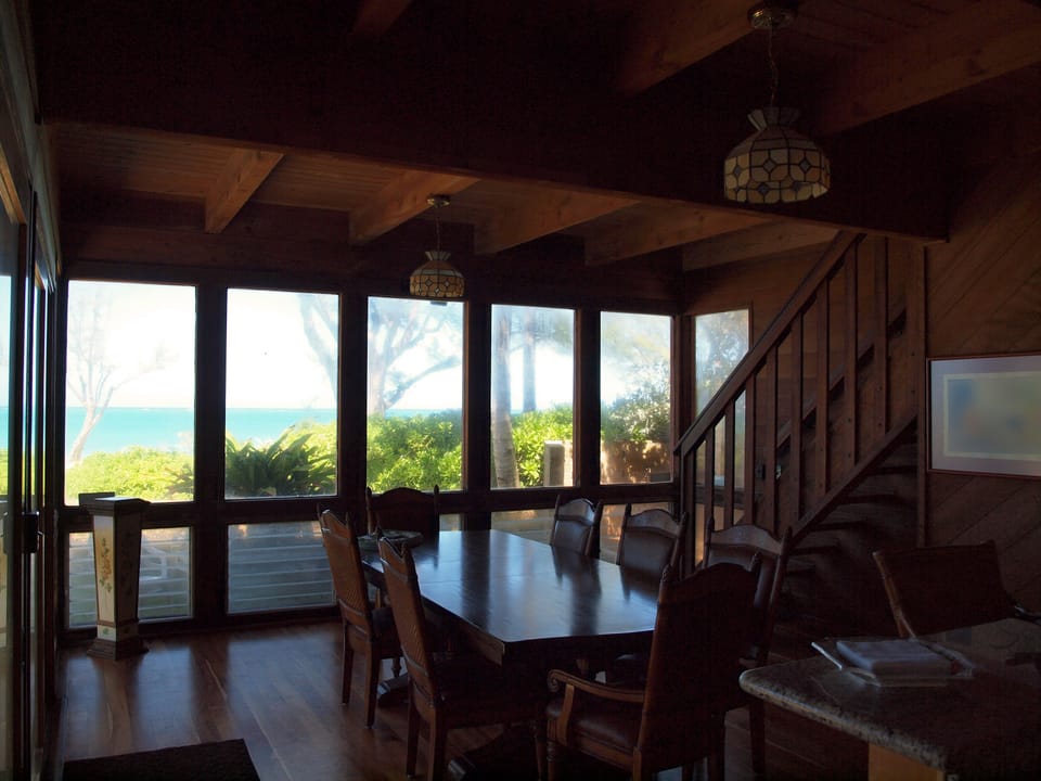 Dinning Room with Ocean View.