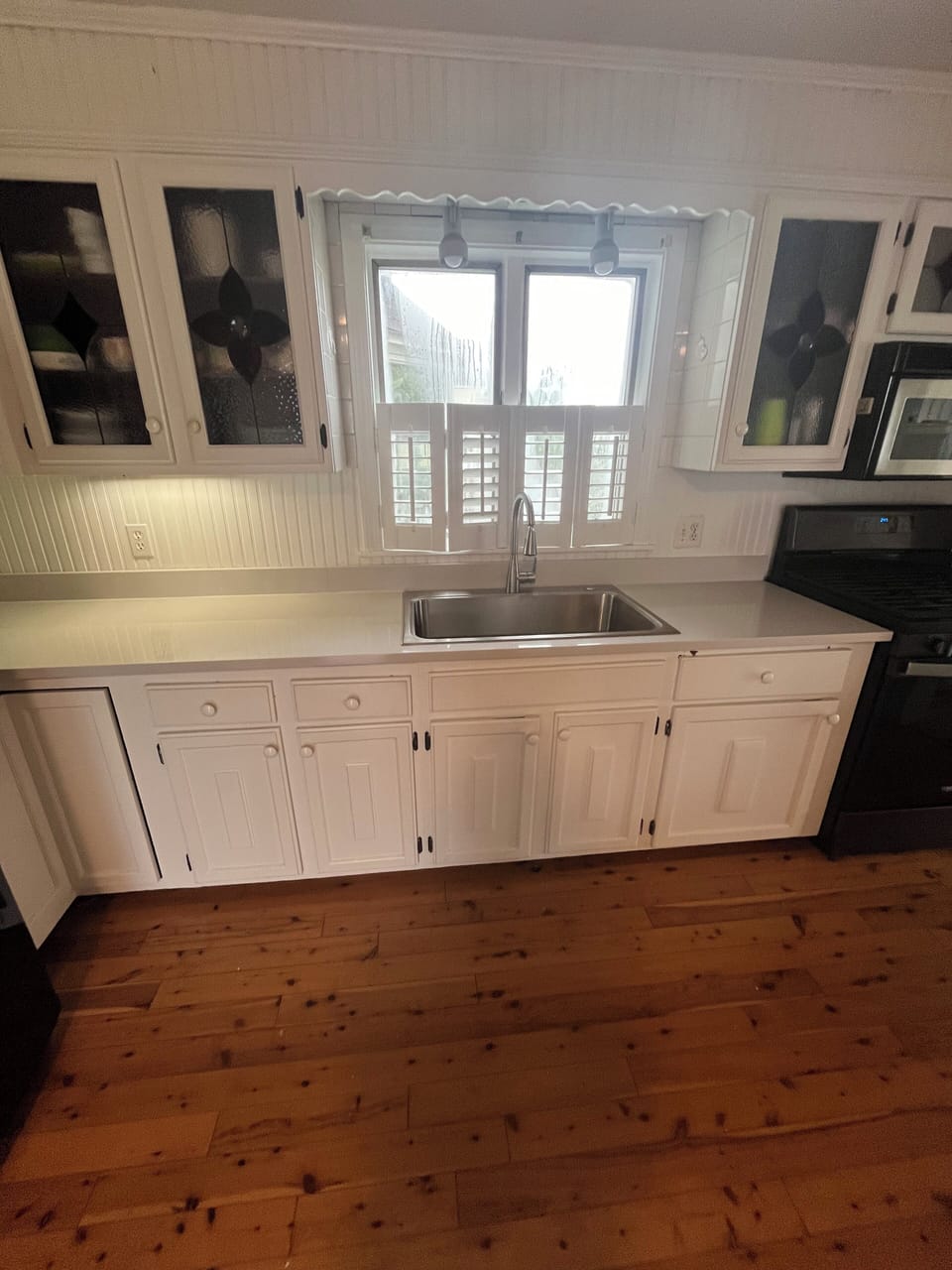 View of kitchen