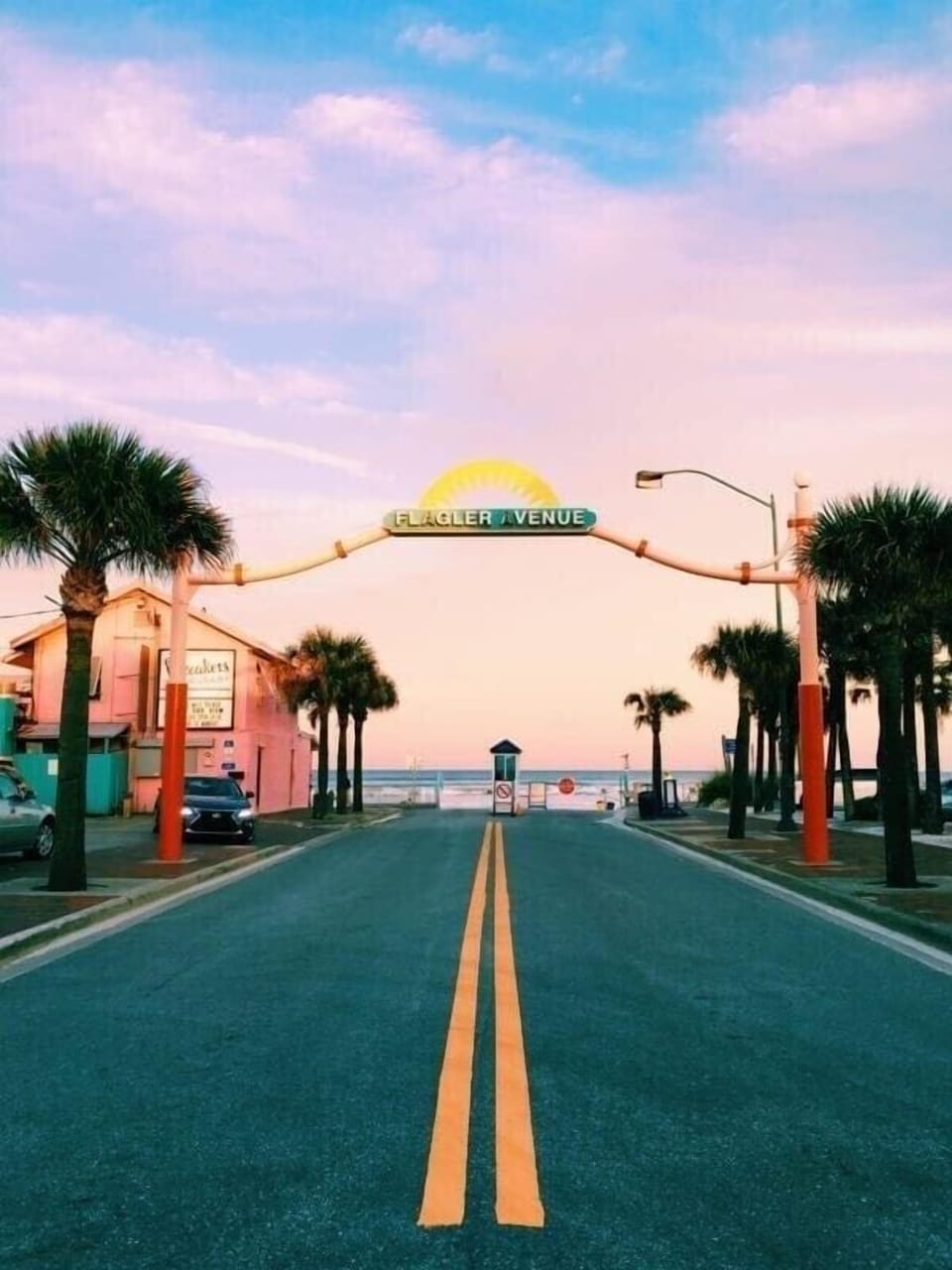 Flagler Avenue beach approach, a short drive away!