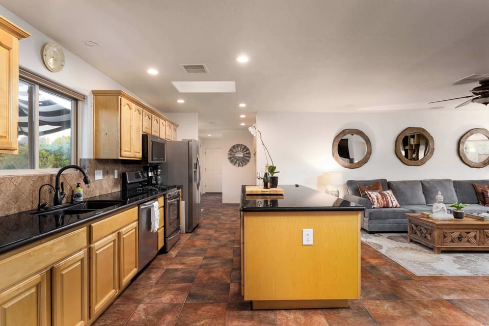 Spacious and inviting open-concept layout - the heart of the home where cooking and living blend seamlessly.