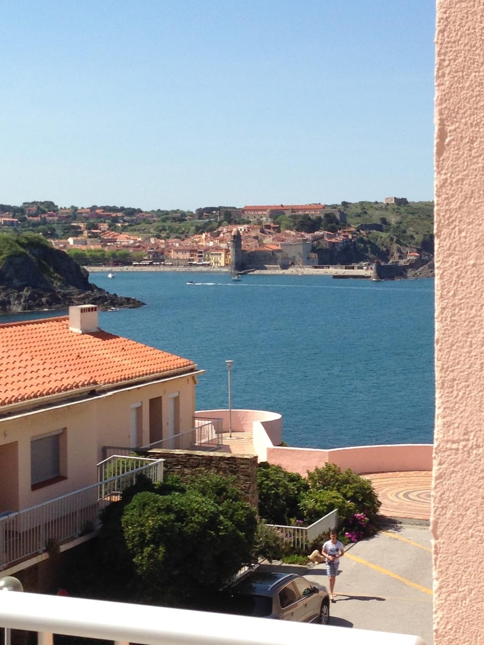 View from terrace