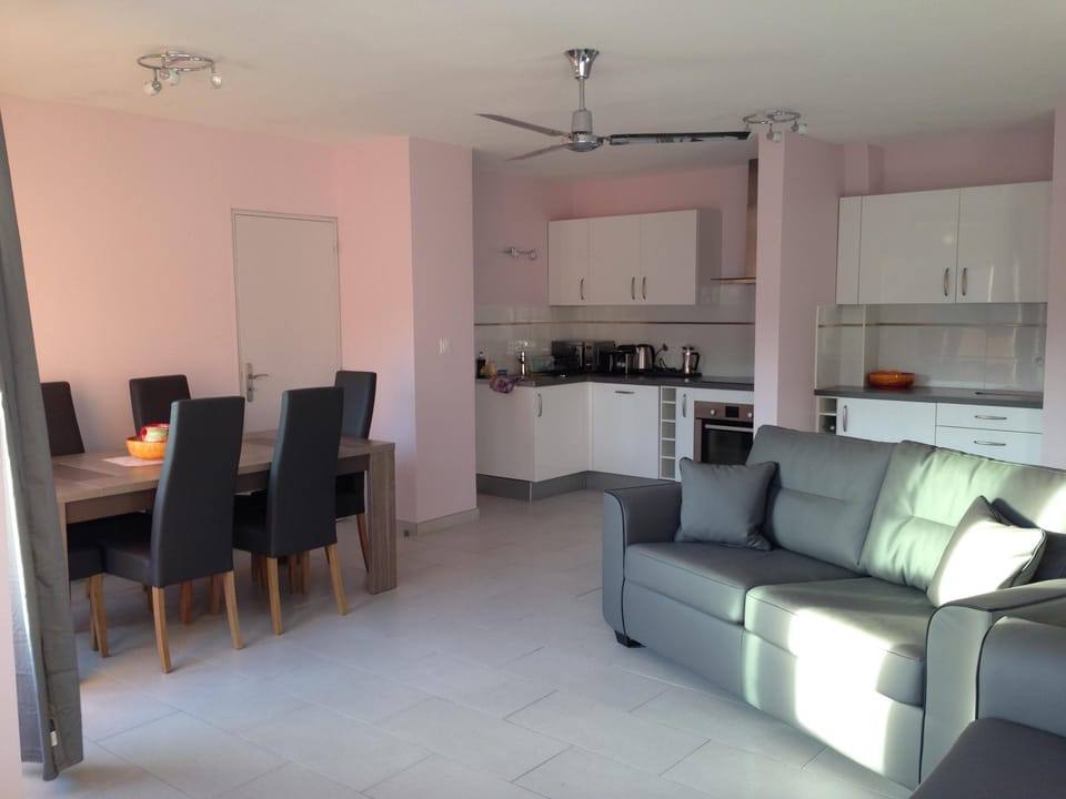Bright spacious living space