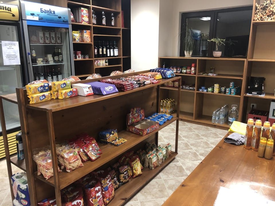 Mini market available from 8 am to 8 pm daily for essentials