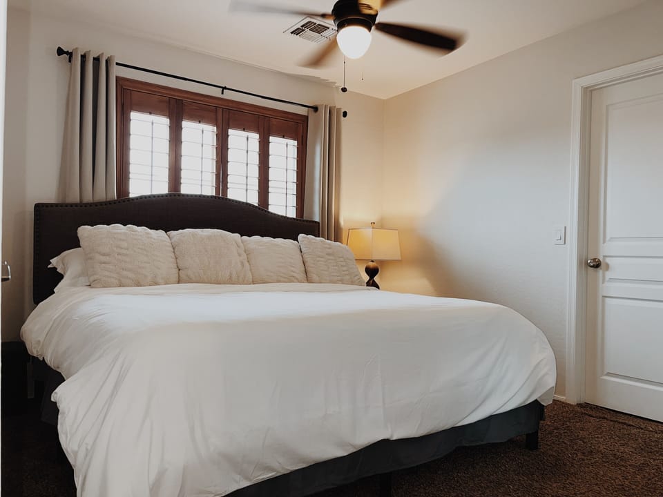 Bedroom | king bed | second floor