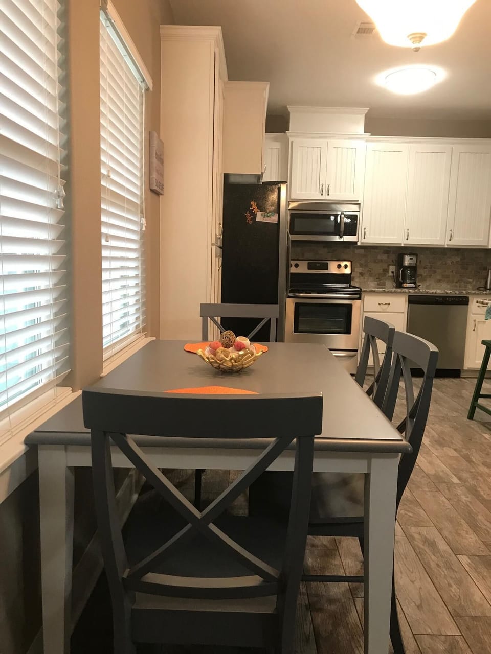 Dining table area