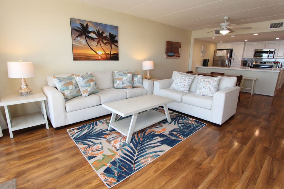 Living Room Features A Sofa Sleeper
