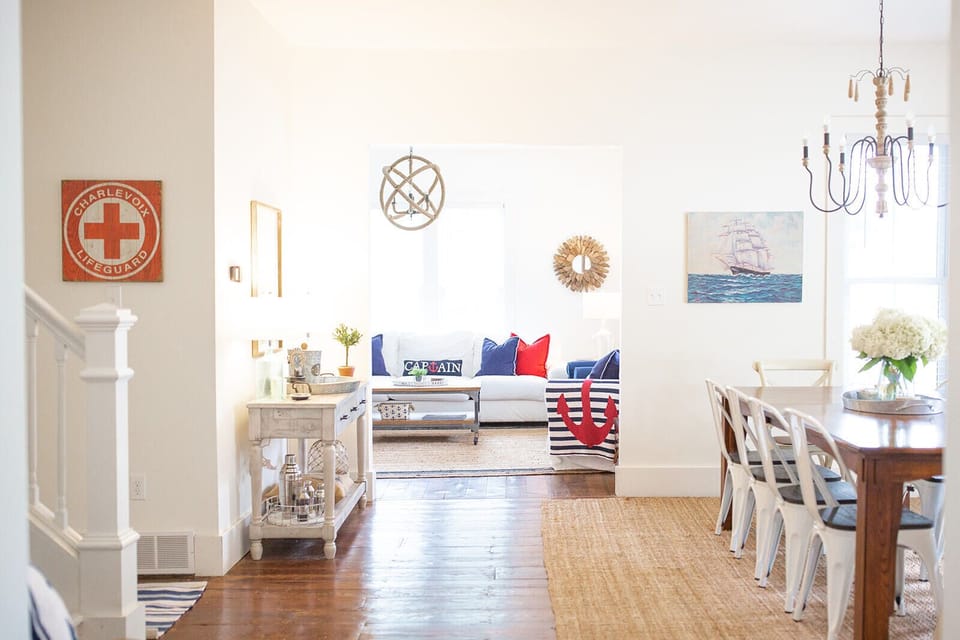 Large open gathering spaces.