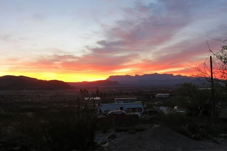 Sunrise From In Front of House