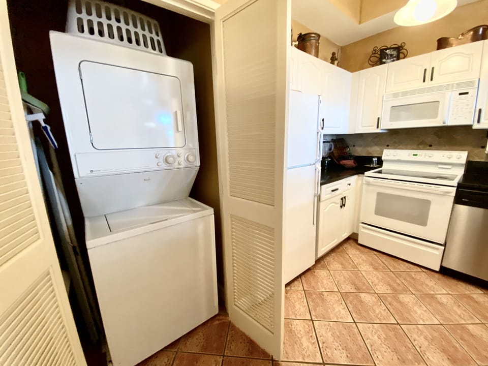 washer and dryer