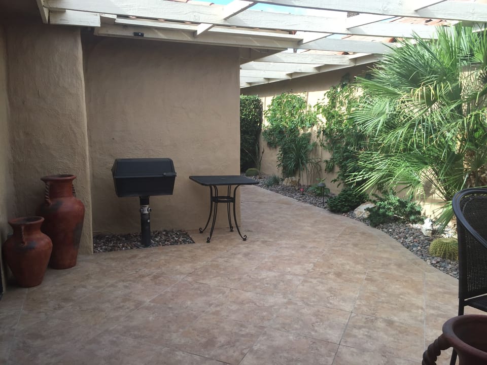 BBQ in the Private Courtyard