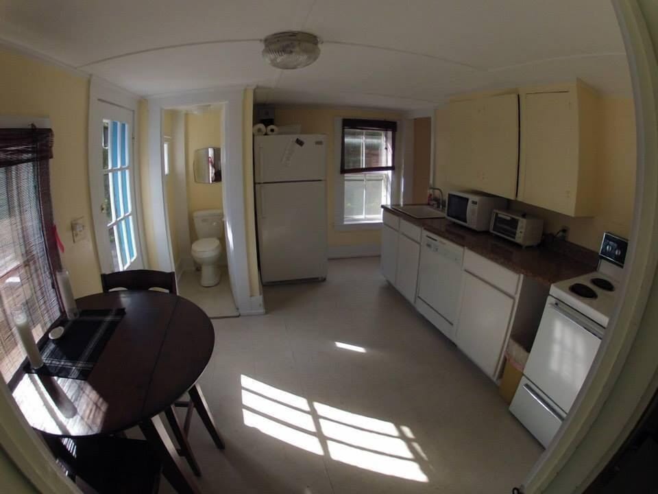 Kitchen and 1/2 Bath