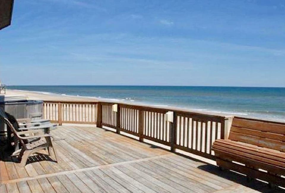 Deck looking north