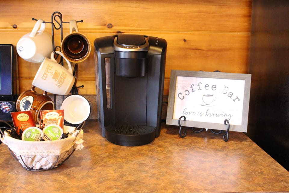 Who doesn't love a coffee bar!!!