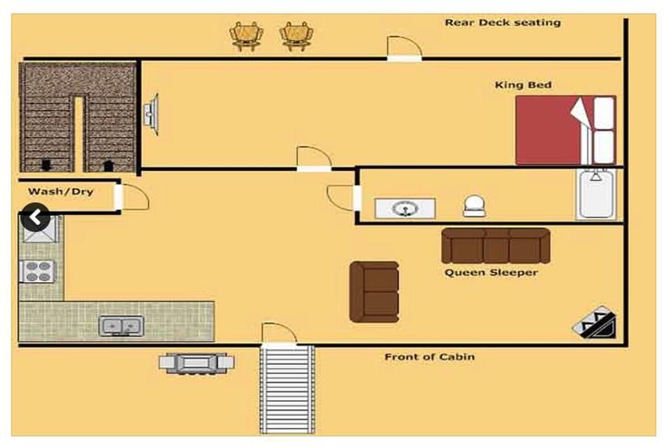 upstairs layout