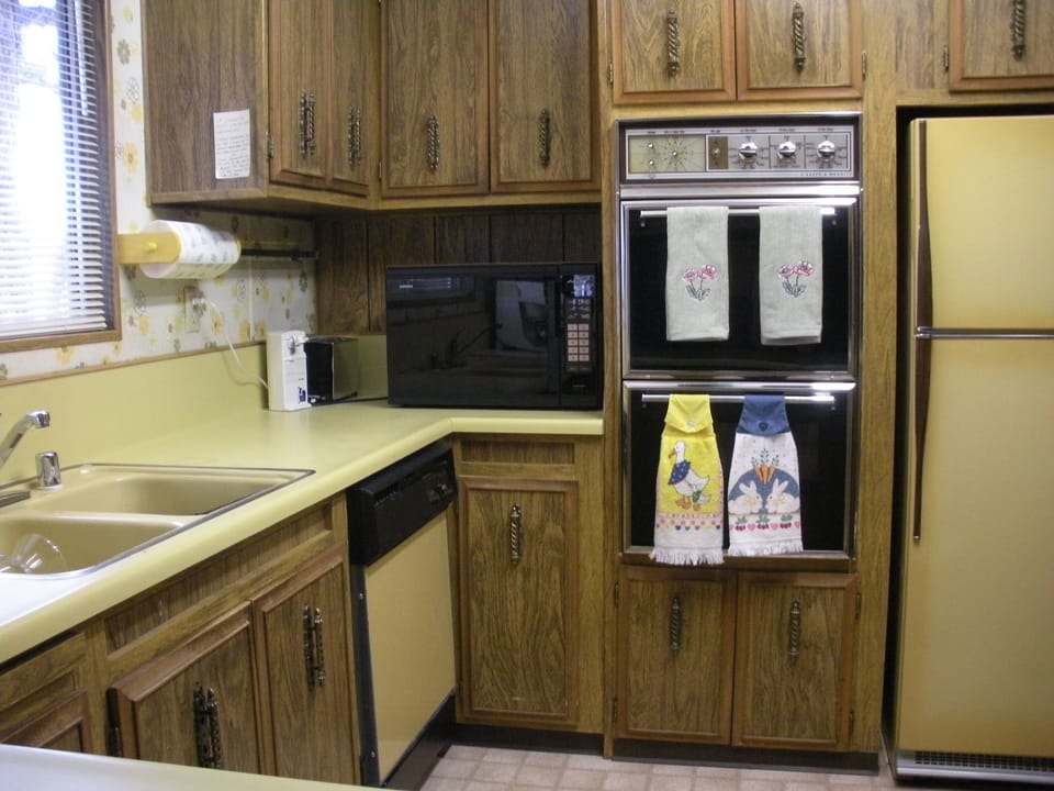 How about those harvest gold appliances?!?!