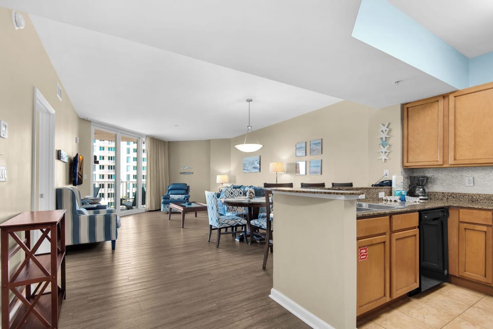 Spacious and open