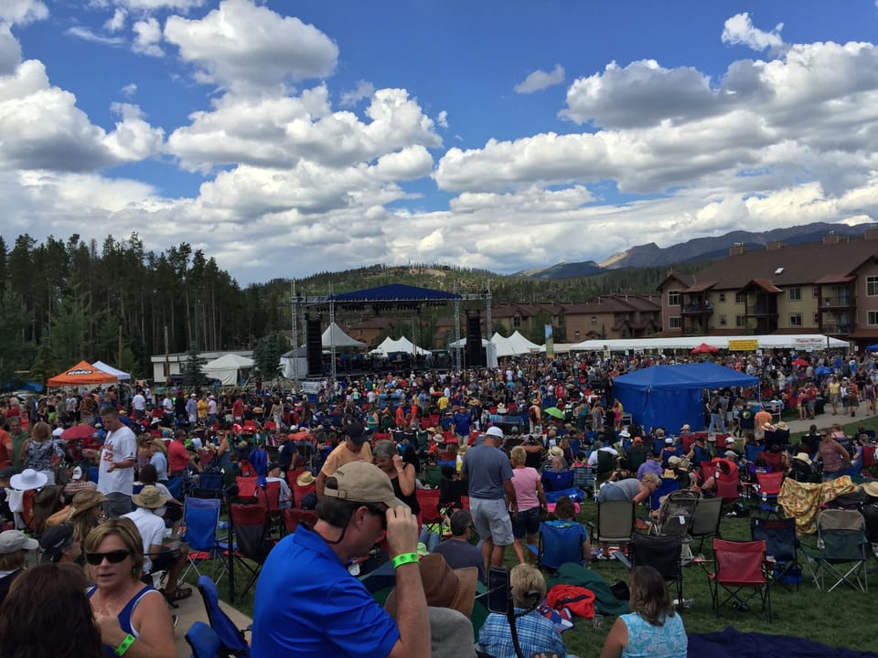 Summer concerts are awesome