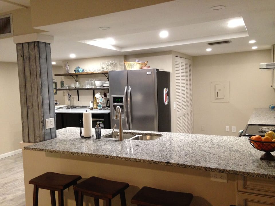Newly remodeled modern kitchen- New Cabinets, granite, stainless steel