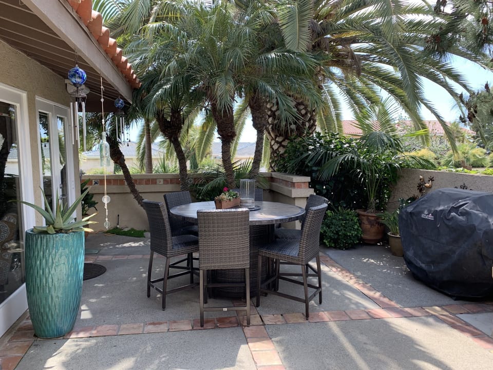 Backyard Table / fire pit