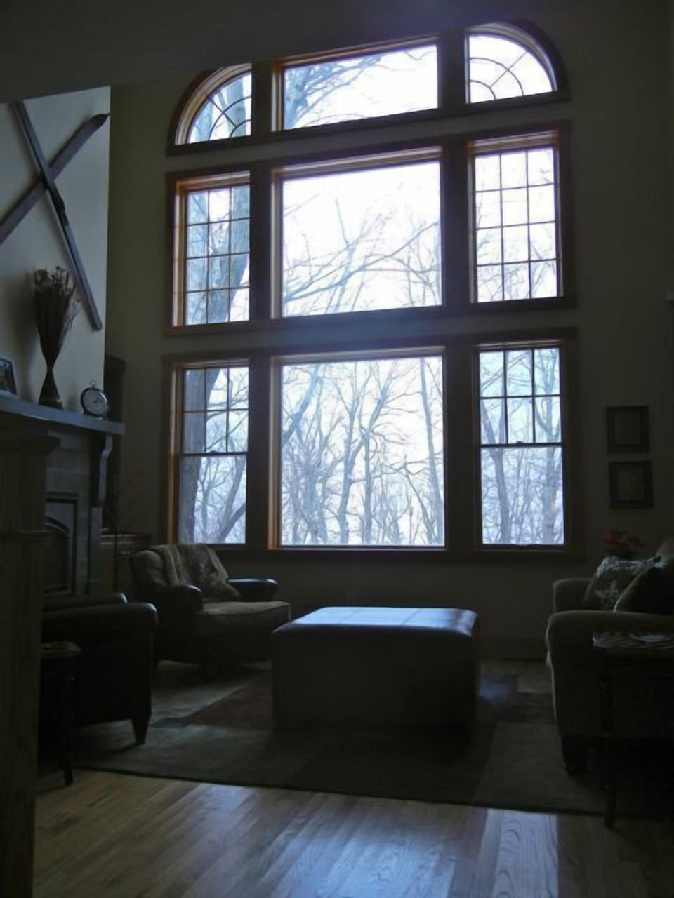 picture window downstairs