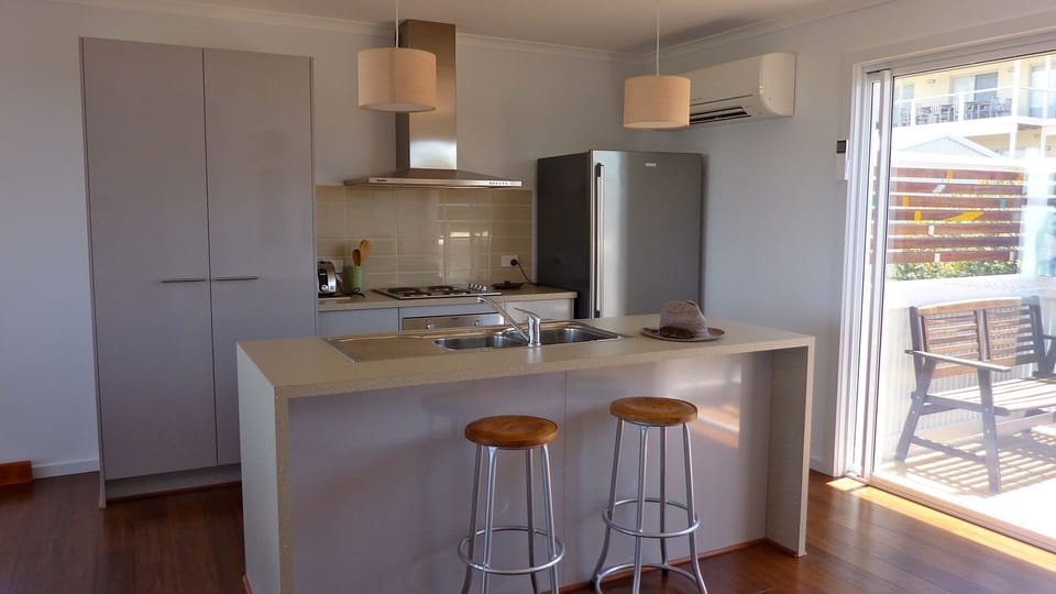 Big fridge and pantry