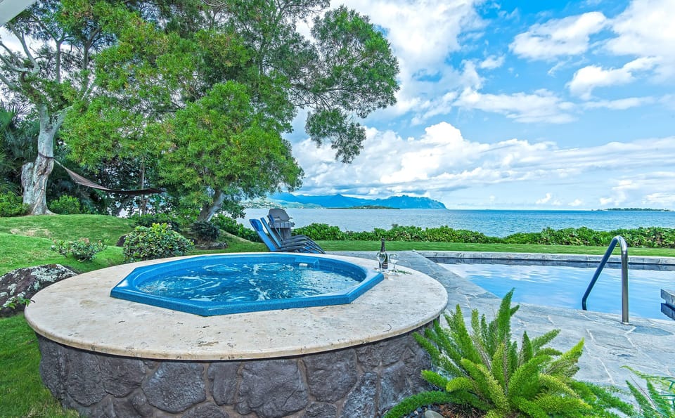 A spa with a view!