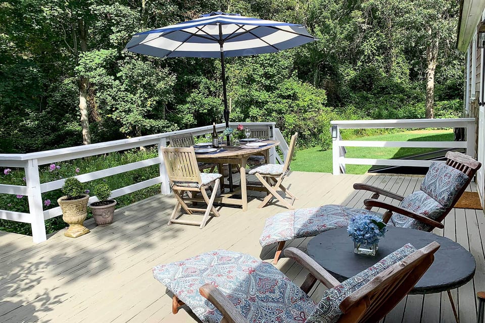 Furnished Deck | Outdoor Dining | Lounge Chairs | Gas Grill