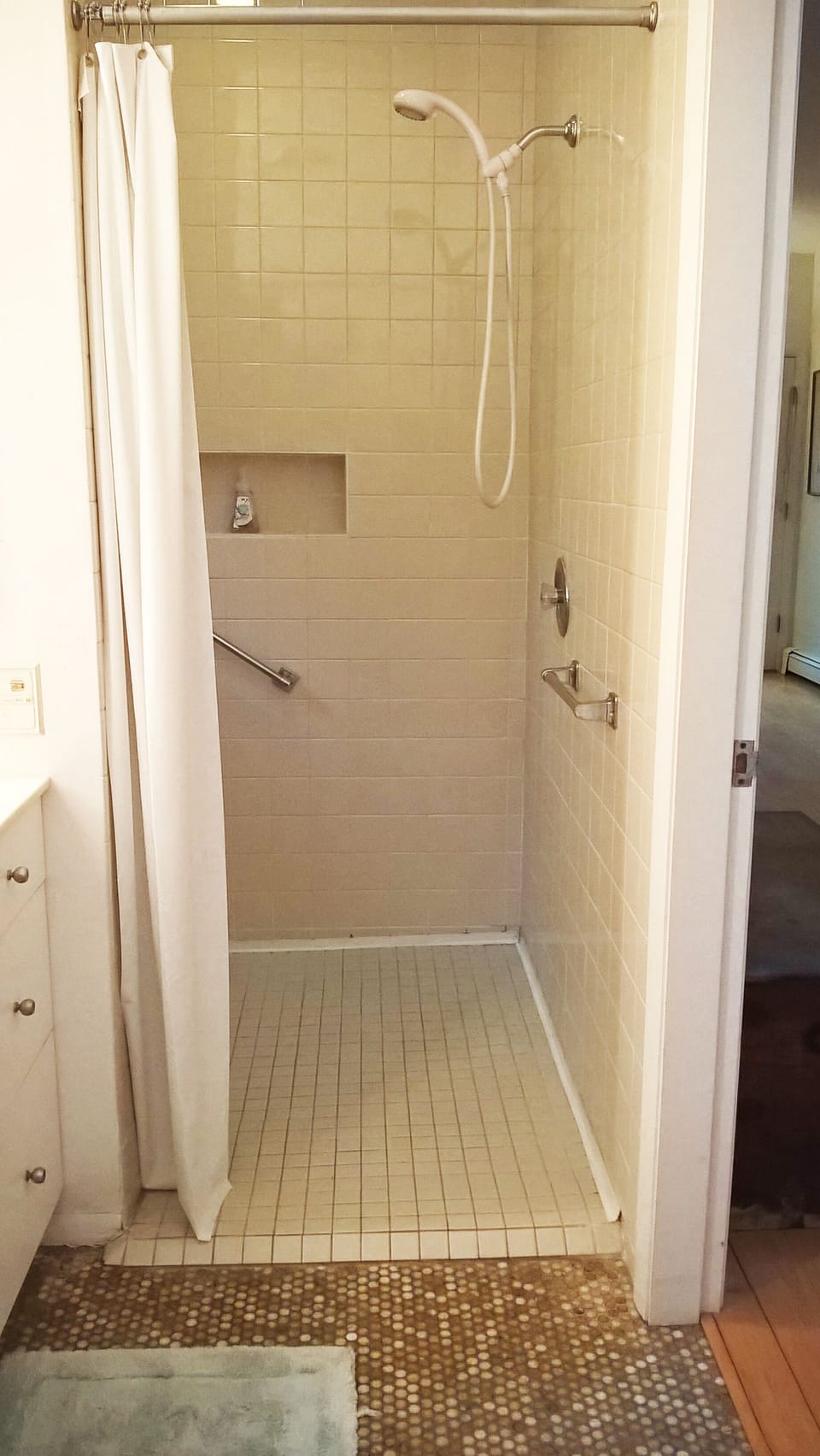 Master Bedroom Handicap-accessible Shower