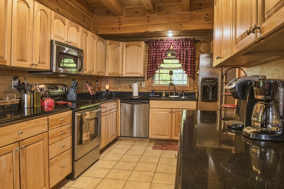 Well Stocked and Spacious Kitchen