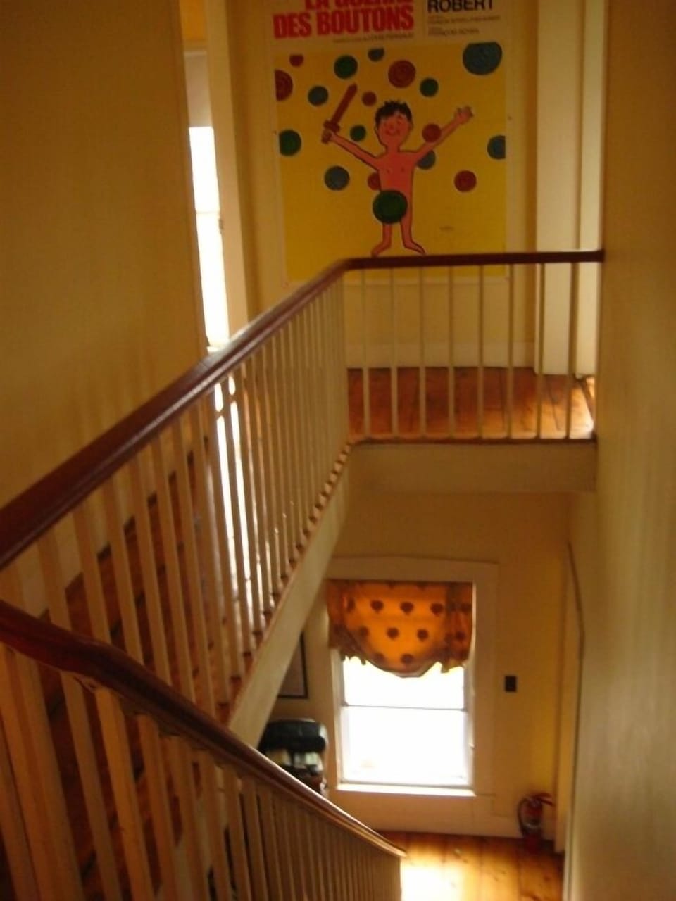 Staircase from 2nd to 3rd floor