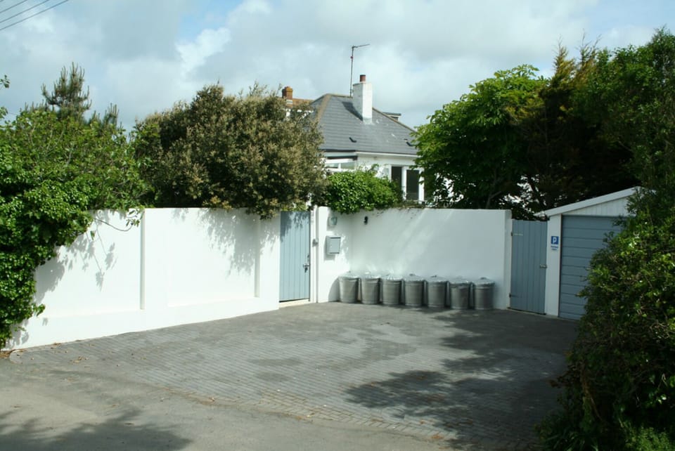 Secluded location and loads of parking