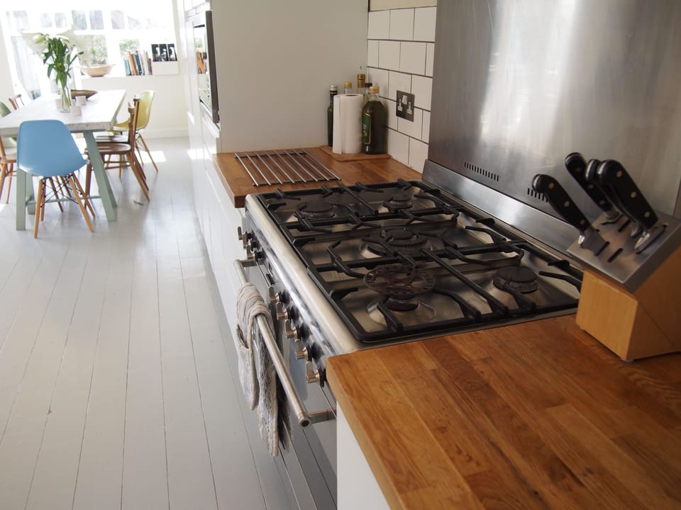 Everything you need kitchen into open plan dining