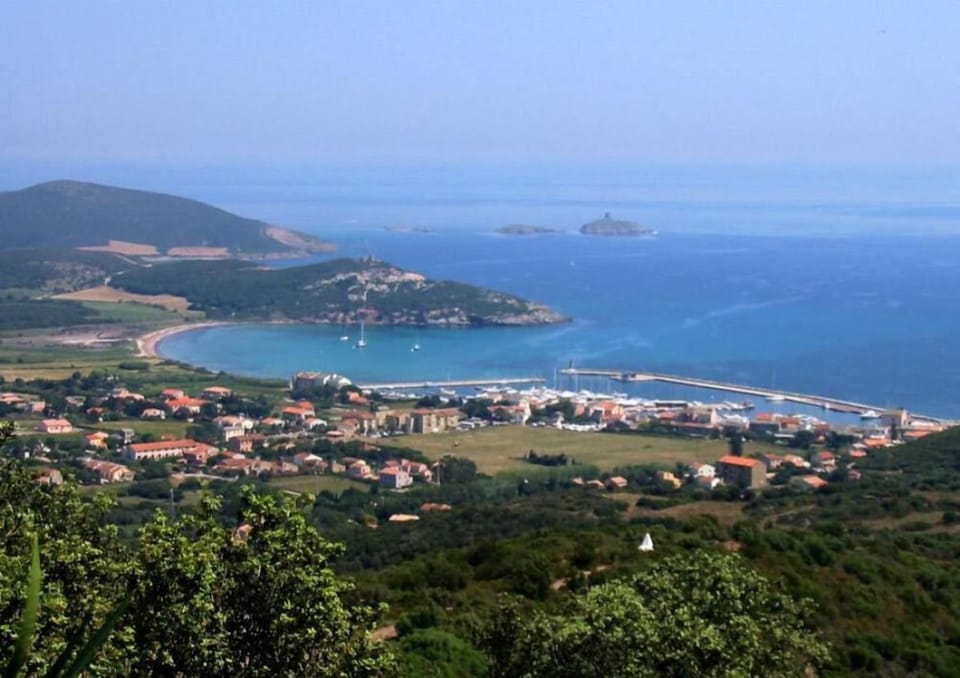 Macinaggio view from the village of Tomino