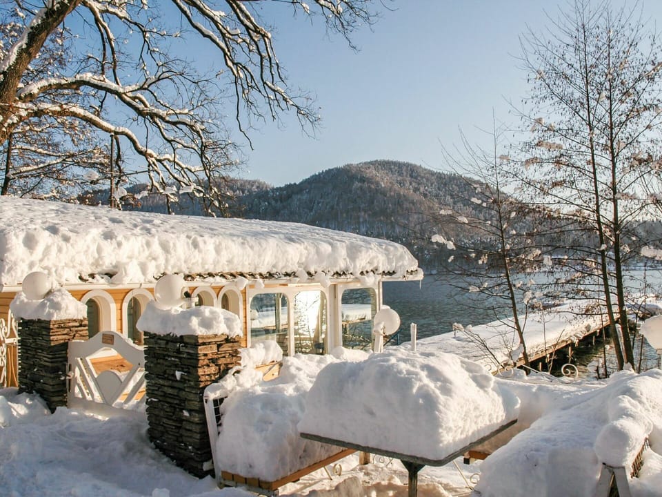 Snow, Winter, Freezing, Ice, Tree, Home, House, Frost, Sky, Blizzard